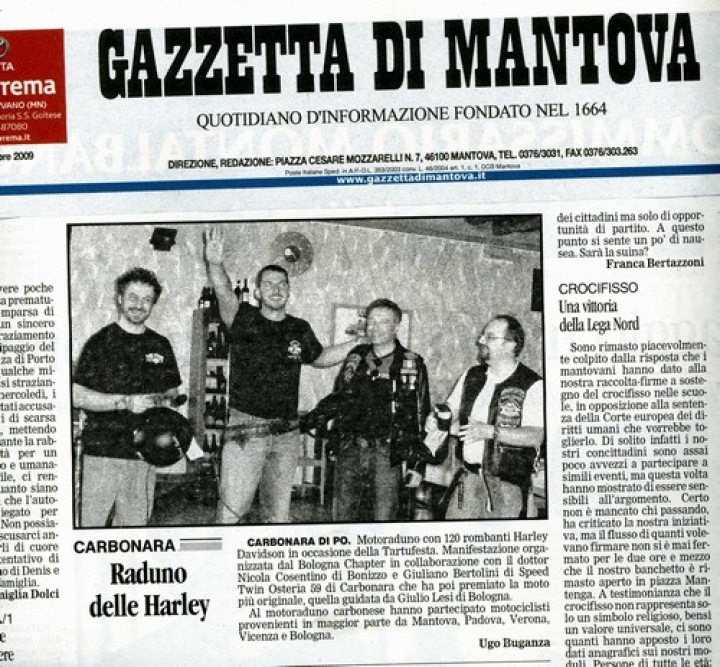 Gazzetta di Mantova 19 Novembre 2009_Originale